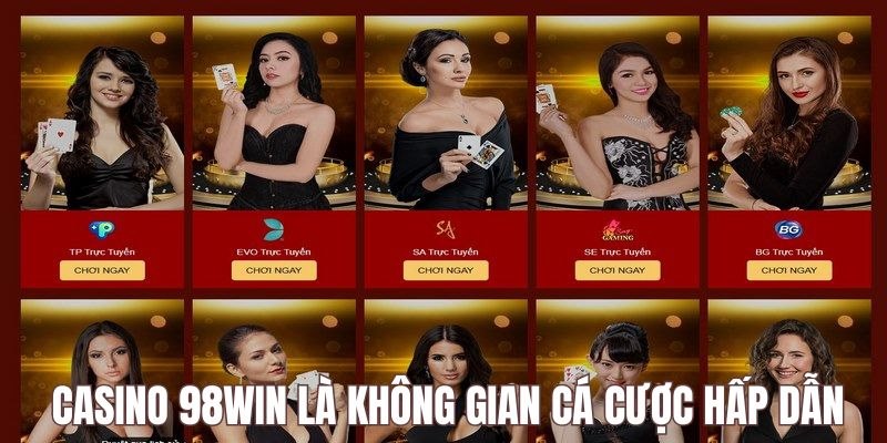 Sòng bài online là không gian cá cược giải trí đầy sức hút